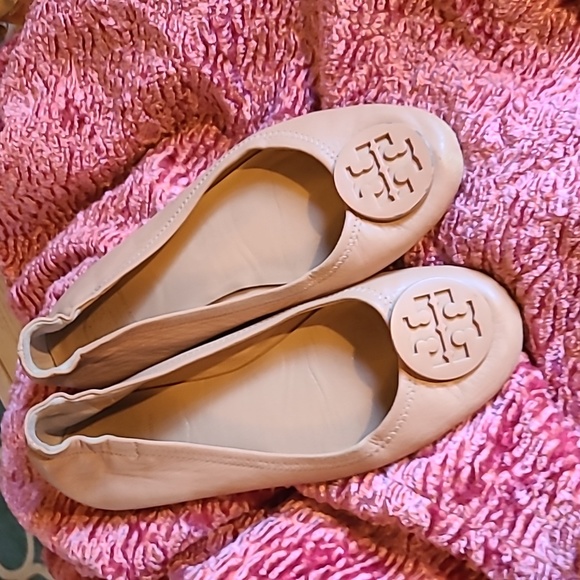 Tory Burch Travel Ballet Flats size 7.5M - Picture 16 of 16
